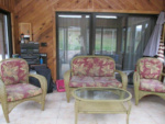 Sunroom and patio